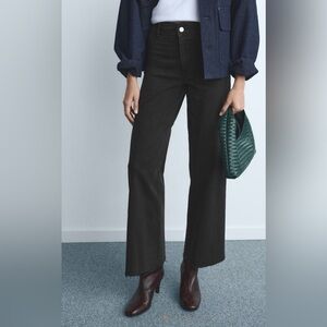 Mango CATHERINE CULOTTE HIGH-RISE JEANS 10